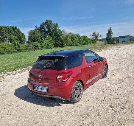 Citroen DS3 cena 22999 przebieg: 120000, rok produkcji 2011 z Września małe 22